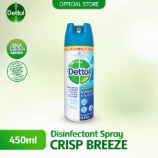 Dettol Disinfectant Crisp Breeze Spray 450ml